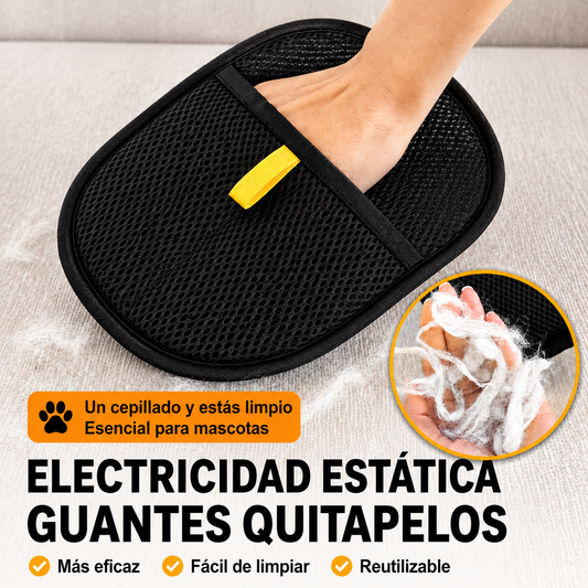 Guante Removedor de Pelo para Mascotas