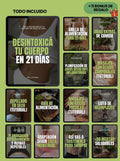 Desintoxicá Tu Cuerpo En 21 Días: Quema Grasa • Antiinflamación • Anticelulitis