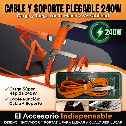 CABLE 240W PRO MAX | EDICIÓN DESMONTABLE ⚡